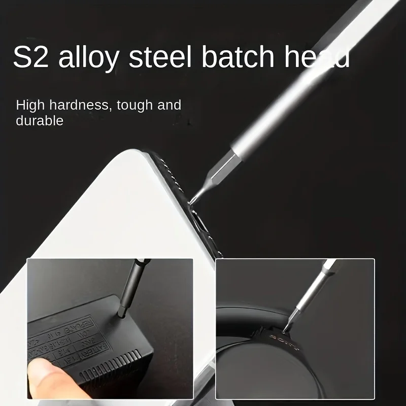 Magnetic bits close-up